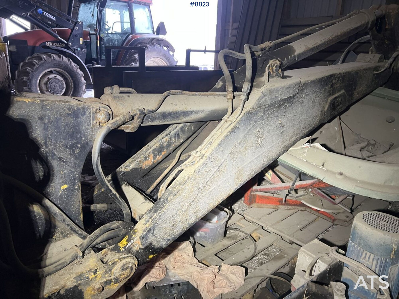 Ekskavators-iekrāvējs Backhoe loader HARA CAWAY with Hyma Digging unit (VIDEO): foto 35