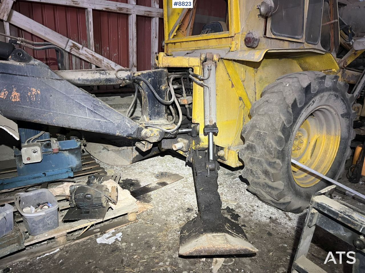 Ekskavators-iekrāvējs Backhoe loader HARA CAWAY with Hyma Digging unit (VIDEO): foto 24