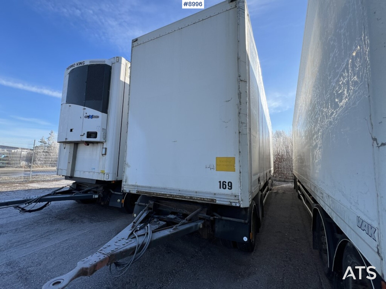 Box trailer EKERI L/L-4 - Piekabe slēgtā virsbūve: foto 1 Box trailer EKERI L/L-4 - Piekabe slēgtā virsbūve: foto 1