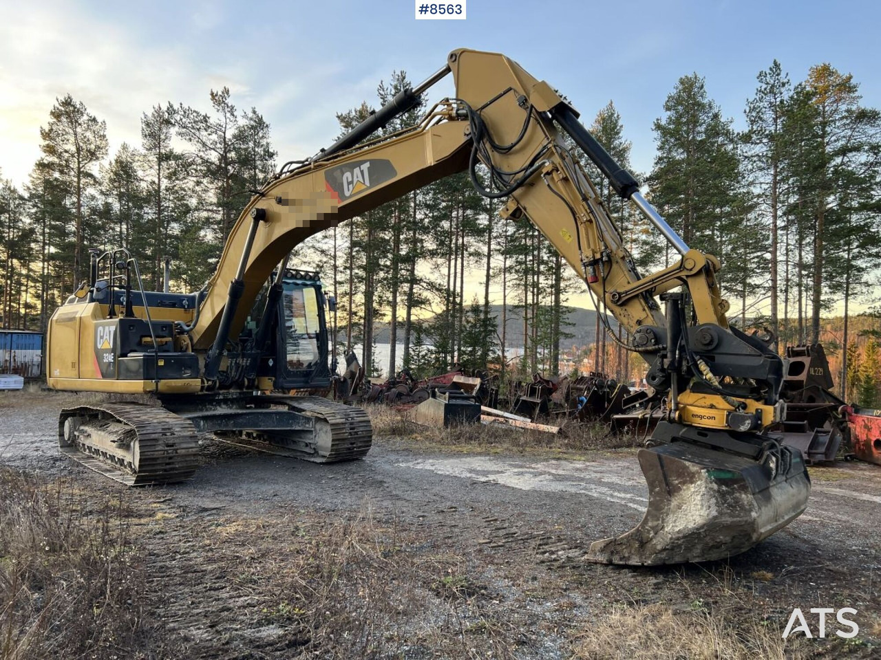 CAT 324 EL with Engcon tiltrotator and bucket (SEE VIDEO) - Kāpurķēžu ekskavators: foto 1 CAT 324 EL with Engcon tiltrotator and bucket (SEE VIDEO) - Kāpurķēžu ekskavators: foto 1
