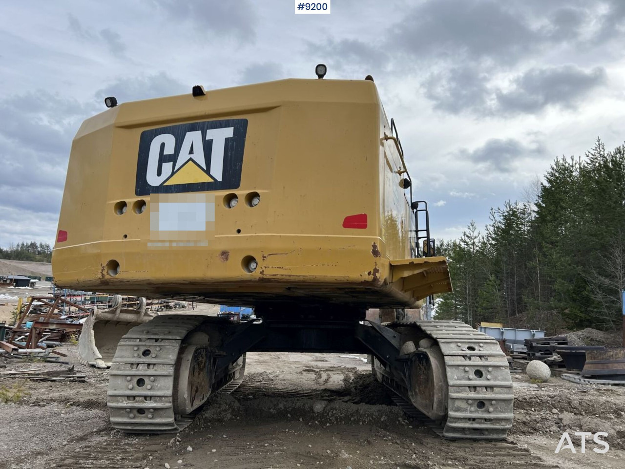 Ekskavators CAT 374 FL crawler excavator with bucket (VIDEO): foto 5