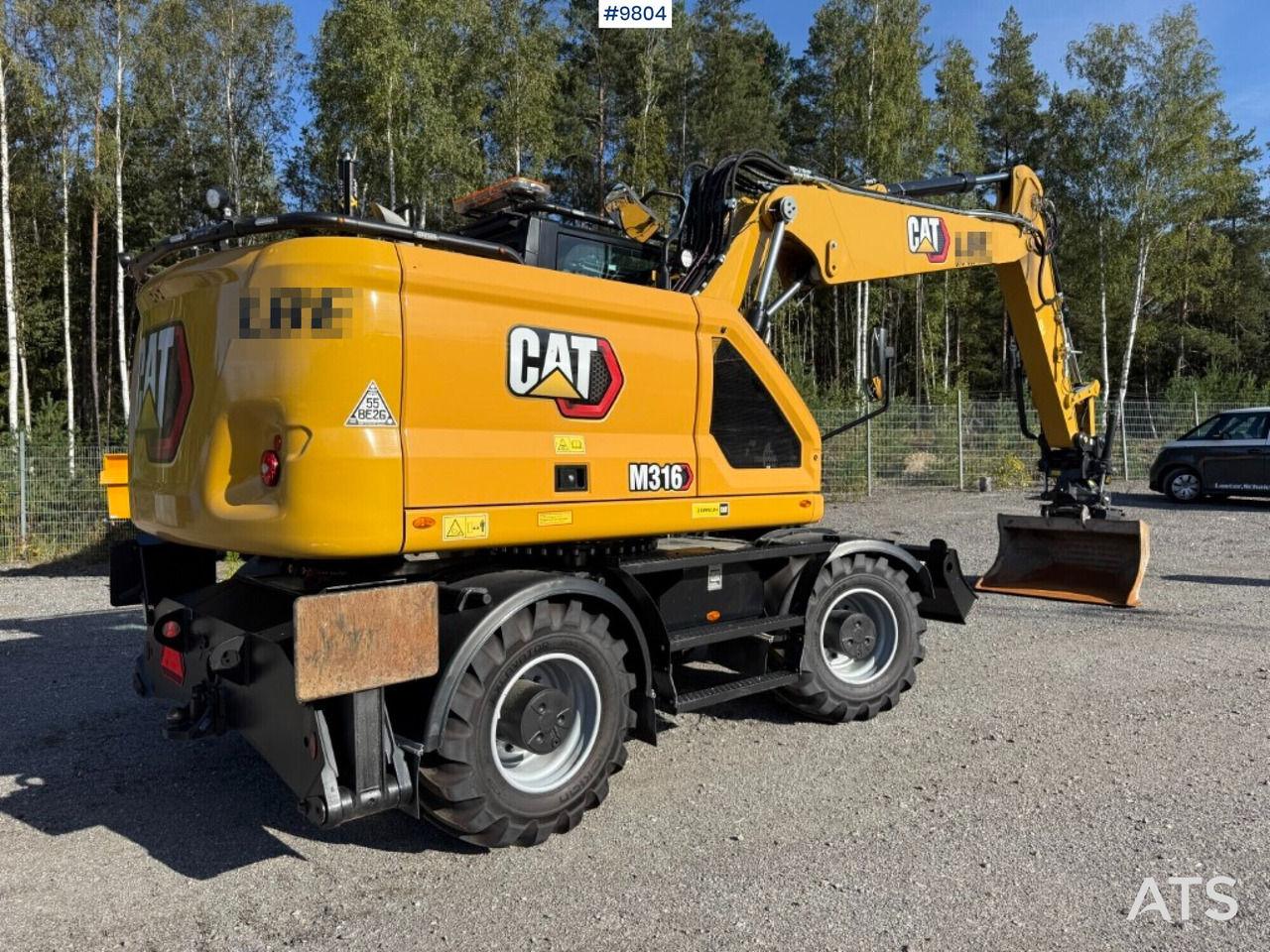 CAT M316 wheel excavator with tiltrotator, 3D excavation system, and grader bucket - Riteņu ekskavators: foto 3 CAT M316 wheel excavator with tiltrotator, 3D excavation system, and grader bucket - Riteņu ekskavators: foto 3