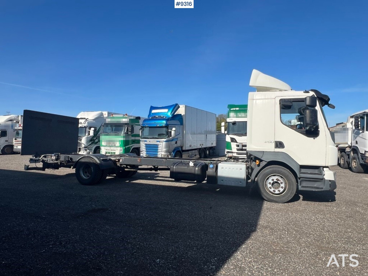 Chassis Volvo FL 250 - Šasija kravas automašīna: foto 2 Chassis Volvo FL 250 - Šasija kravas automašīna: foto 2