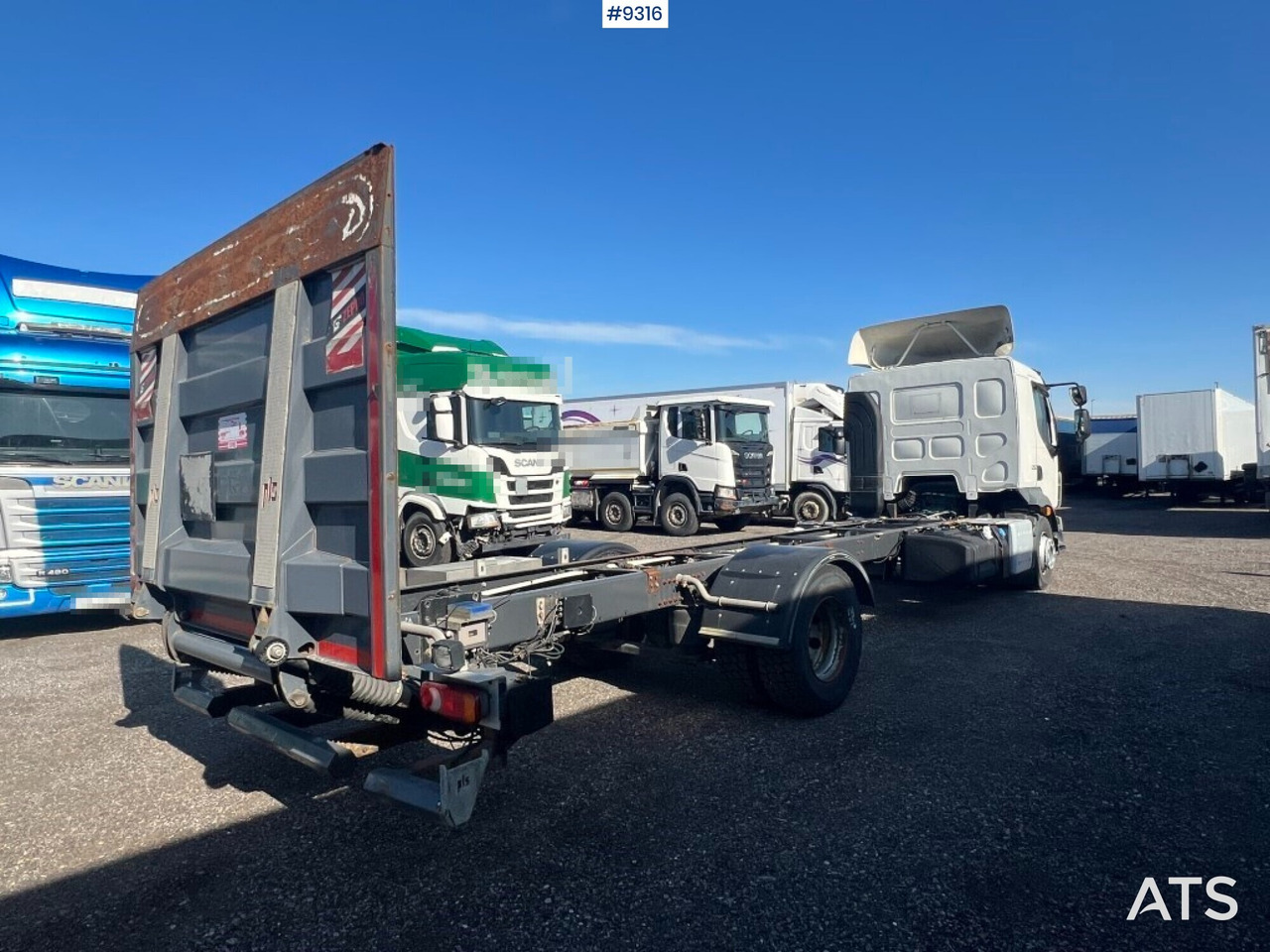 Chassis Volvo FL 250 - Šasija kravas automašīna: foto 3 Chassis Volvo FL 250 - Šasija kravas automašīna: foto 3