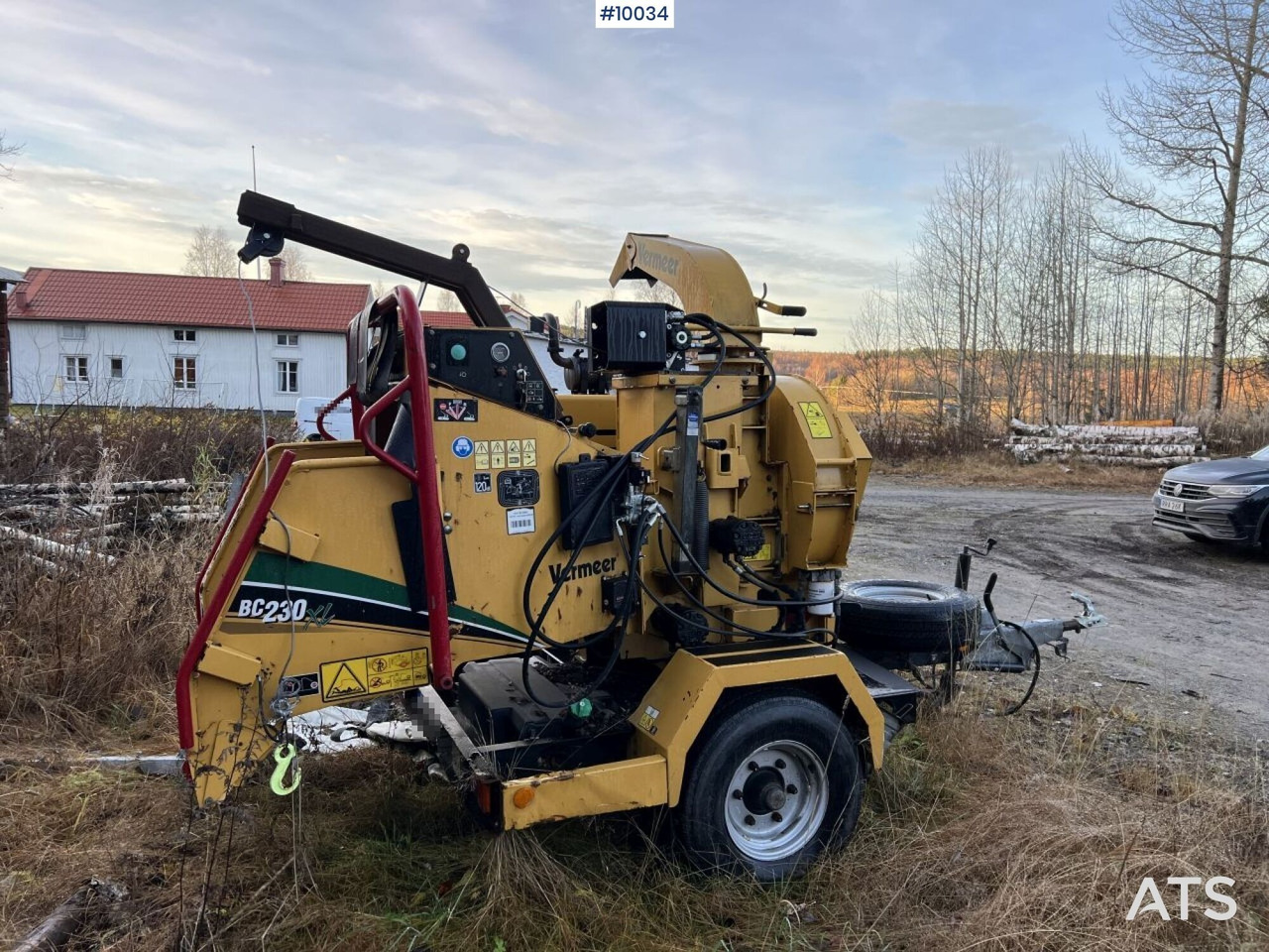 VERMEER BC230XL Wood Chipper - Citas iekārtas: foto 3 VERMEER BC230XL Wood Chipper - Citas iekārtas: foto 3