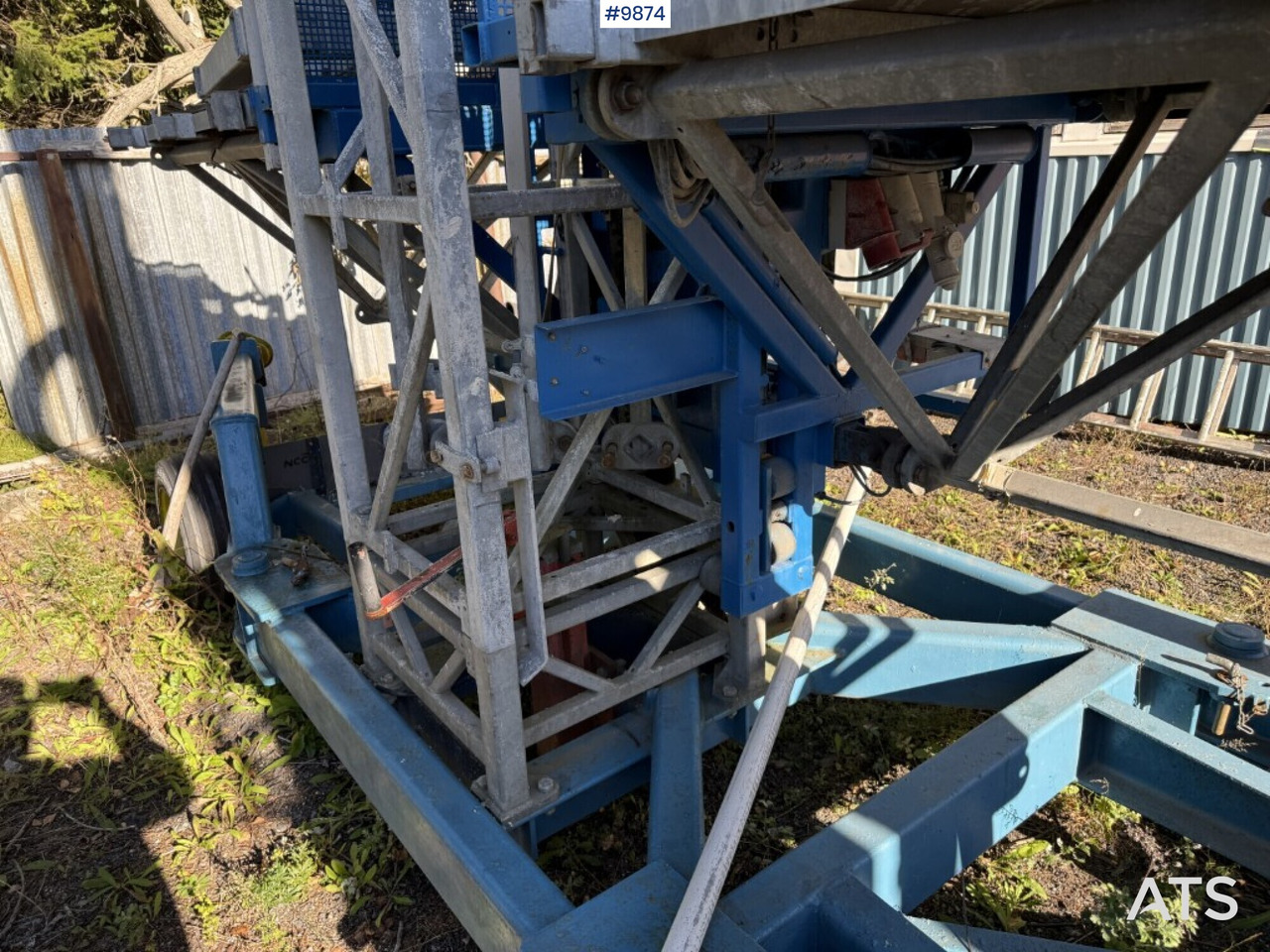 Climbing platform Hunnebeck MS - Celtniecības maisītājs: foto 3 Climbing platform Hunnebeck MS - Celtniecības maisītājs: foto 3