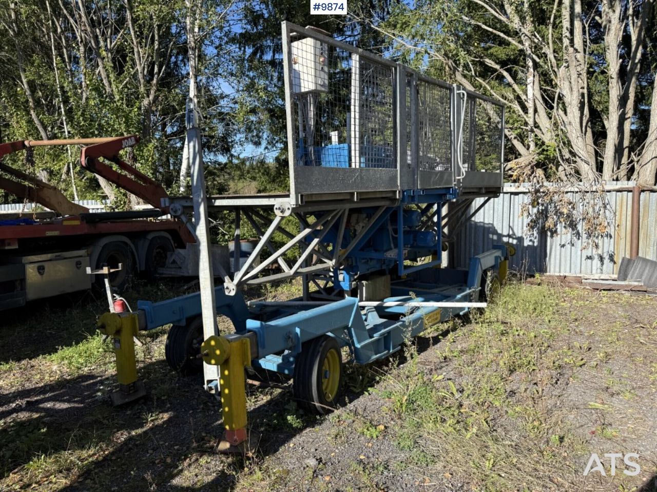 Climbing platform Hunnebeck MS - Celtniecības maisītājs: foto 2 Climbing platform Hunnebeck MS - Celtniecības maisītājs: foto 2
