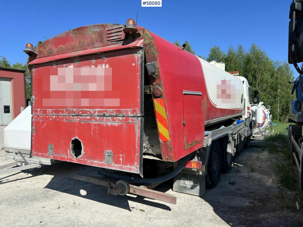 Combi / Suction truck Scania P114 - Asenizācijas mašīna: foto 4 Combi / Suction truck Scania P114 - Asenizācijas mašīna: foto 4