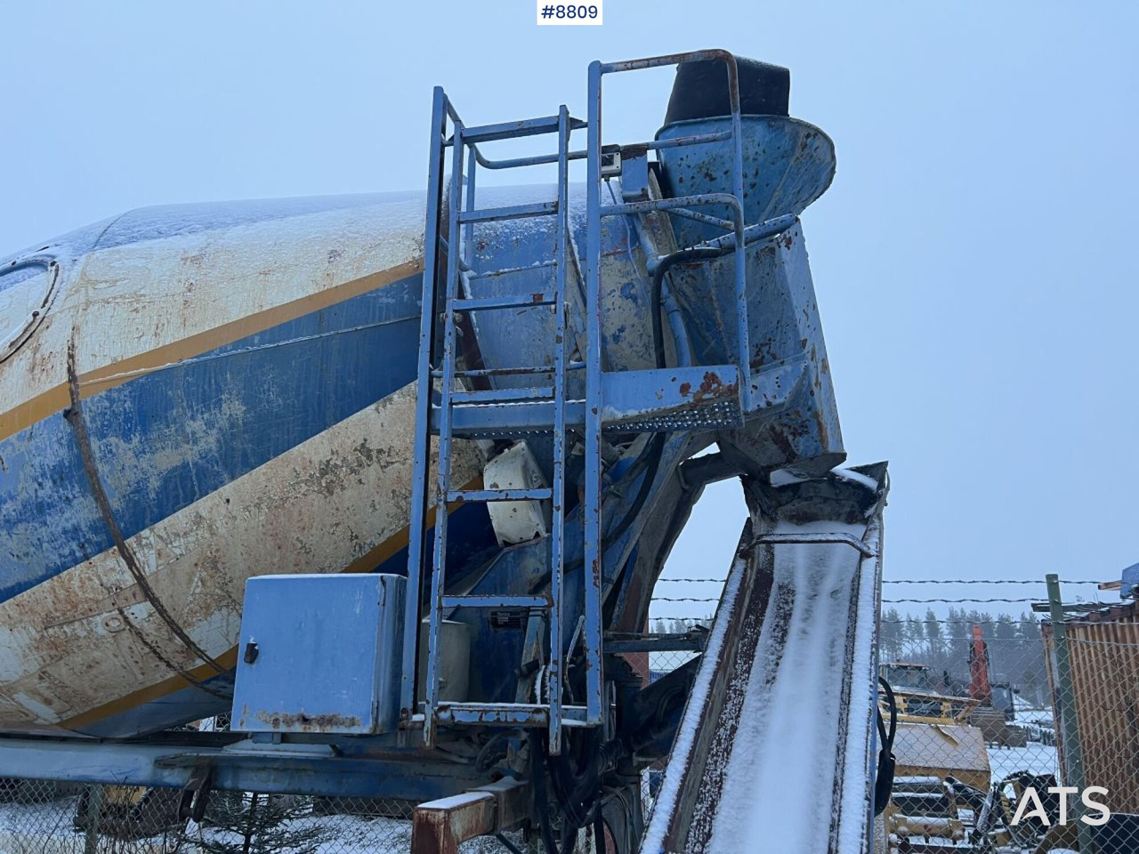 Concrete rotator 6 m3 with Laxo attachment - Maisītāja rotējošais cilindrs: foto 5 Concrete rotator 6 m3 with Laxo attachment - Maisītāja rotējošais cilindrs: foto 5