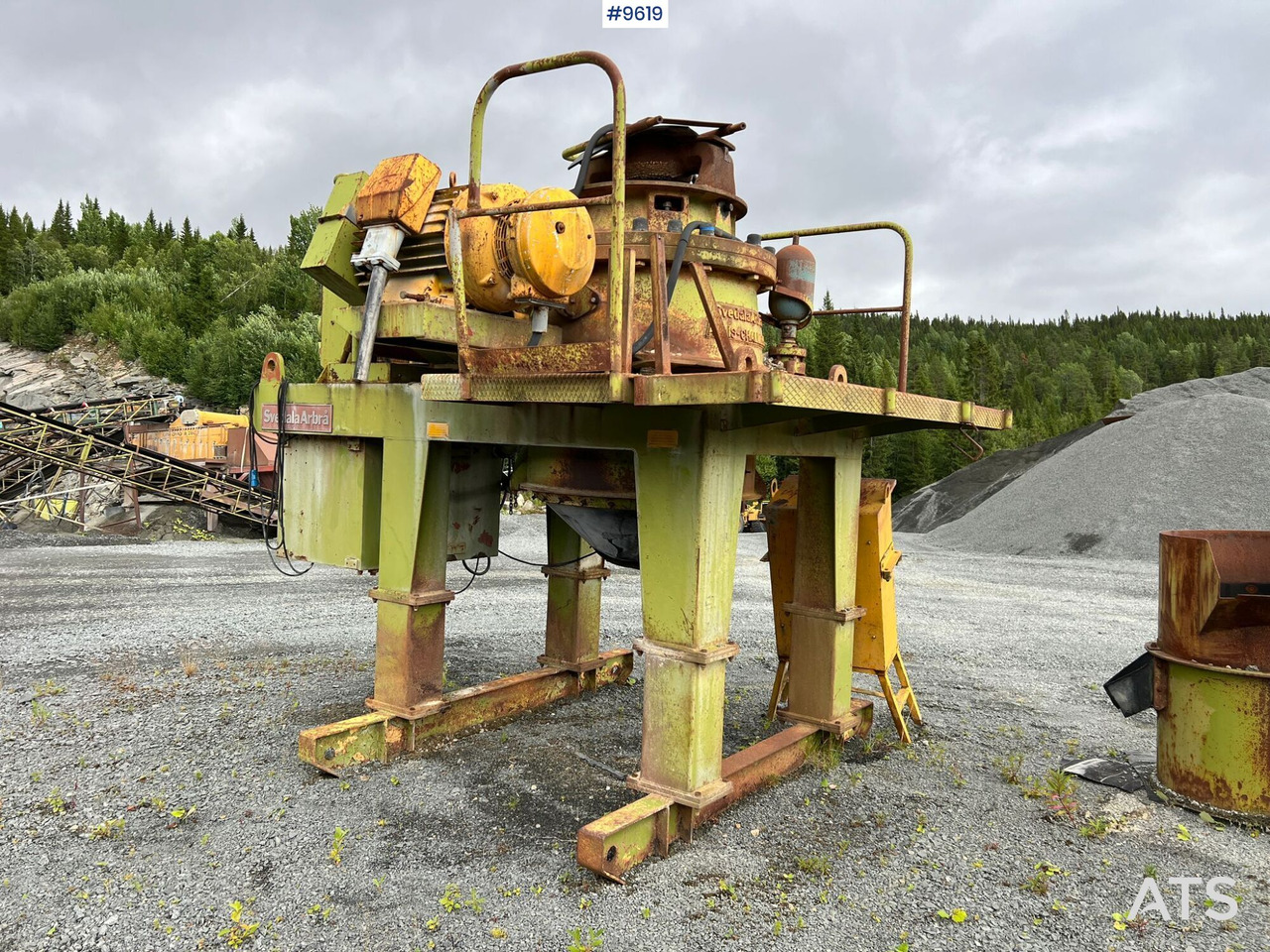 Cone crusher Svedala Arbrå K.S.P 200A - Konusveida drupinātājs: foto 3 Cone crusher Svedala Arbrå K.S.P 200A - Konusveida drupinātājs: foto 3