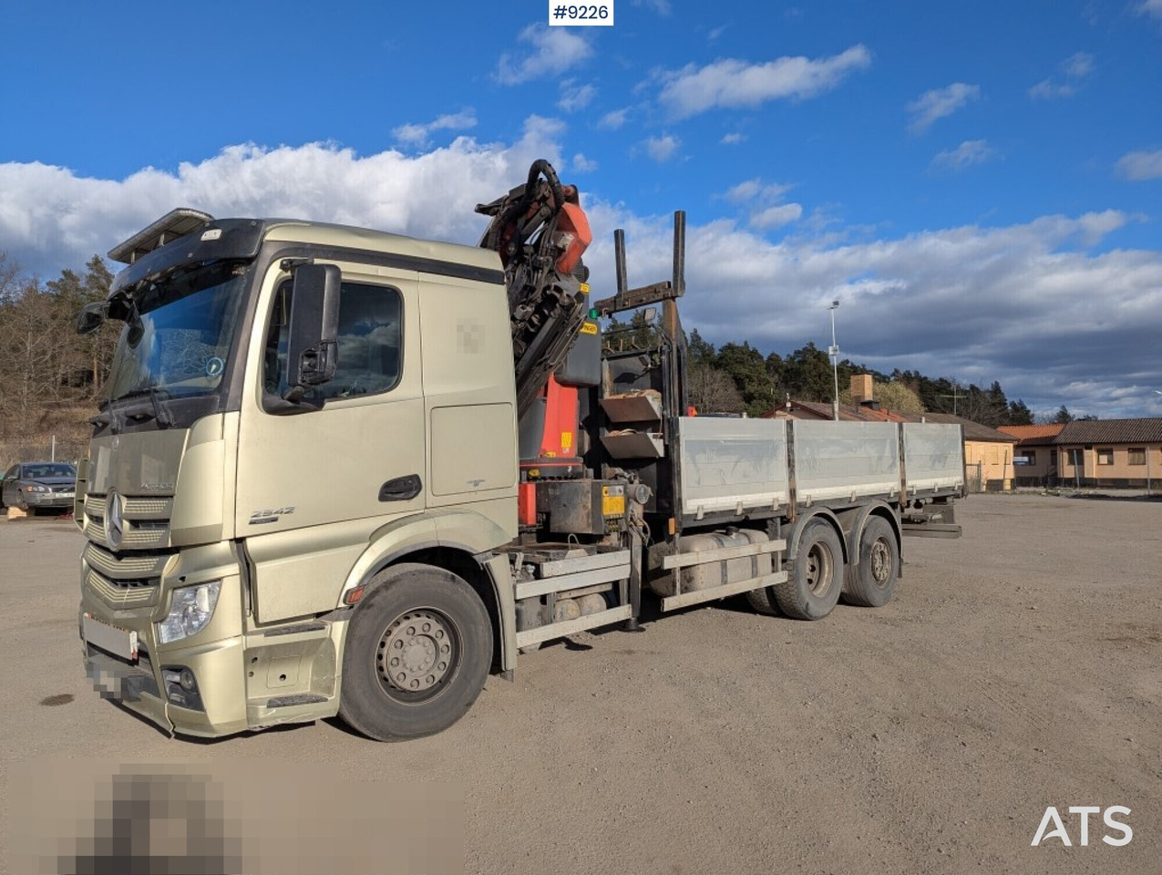 Crane Truck Mercedes-Benz Actros 2542 - Bortu kravas automašīna/ Platforma, Kravas auto ar manipulatoru: foto 1 Crane Truck Mercedes-Benz Actros 2542 - Bortu kravas automašīna/ Platforma, Kravas auto ar manipulatoru: foto 1