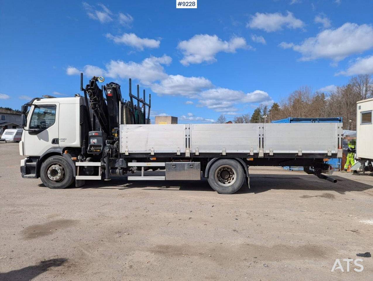 Kravas auto ar manipulatoru Crane Truck Volvo FL 280 4X2 with HIAB XS 144 E-5 crane (SEE VIDEO): foto 8