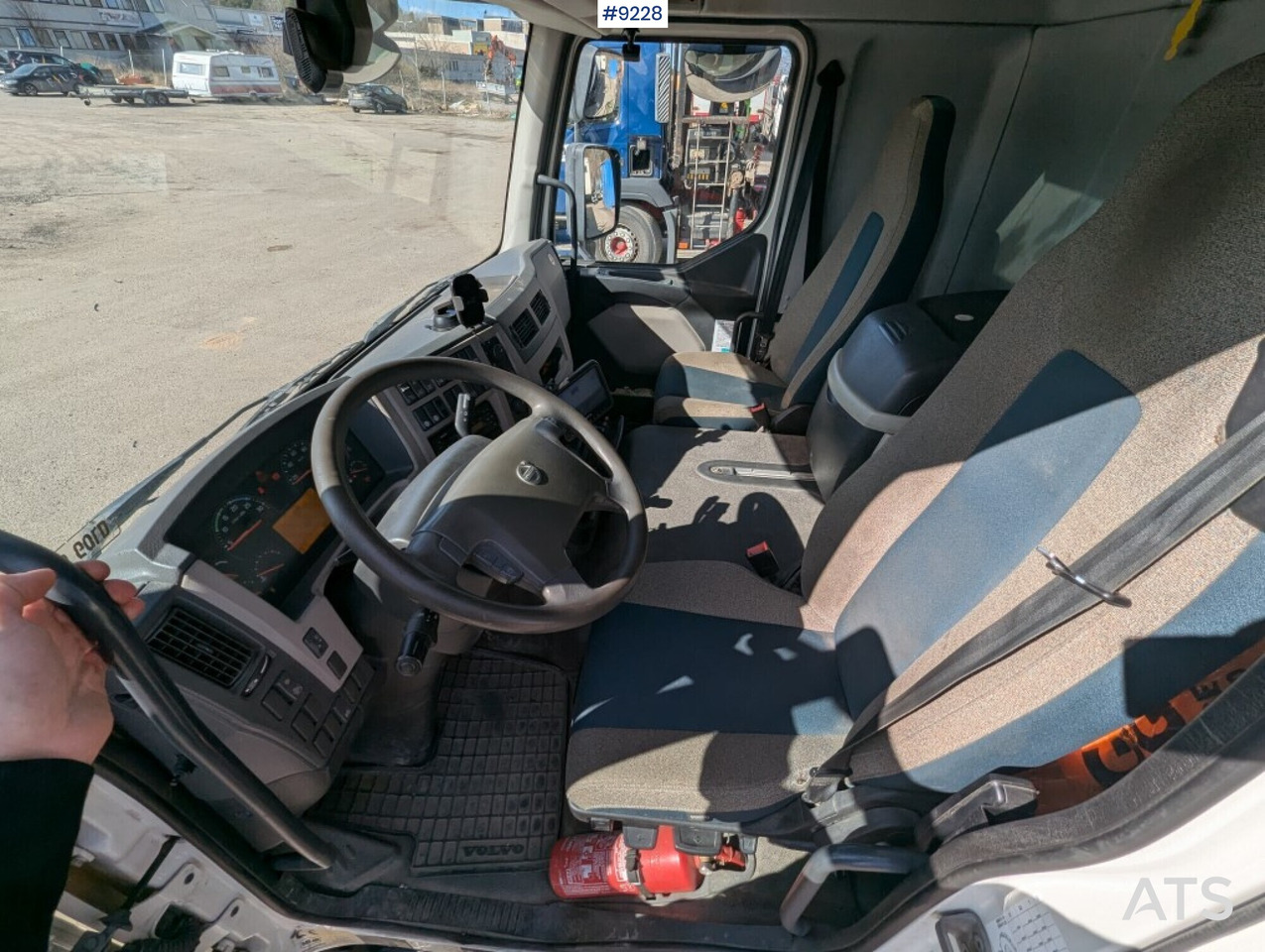 Kravas auto ar manipulatoru Crane Truck Volvo FL 280 4X2 with HIAB XS 144 E-5 crane (SEE VIDEO): foto 5
