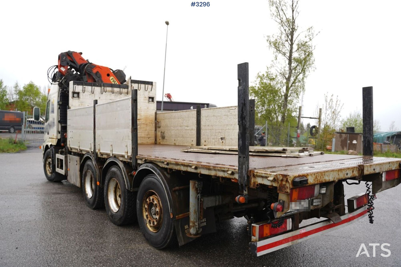 Crane Truck Volvo FM12-39 8X4*4 (SEE VIDEO) - Kravas auto ar manipulatoru, Bortu kravas automašīna/ Platforma: foto 4 Crane Truck Volvo FM12-39 8X4*4 (SEE VIDEO) - Kravas auto ar manipulatoru, Bortu kravas automašīna/ Platforma: foto 4