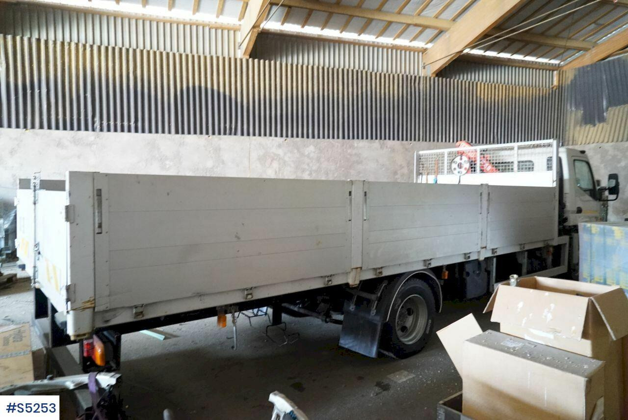 Kravas auto ar manipulatoru Crane truck with flat Mitsubishi Canter 7C15: foto 7