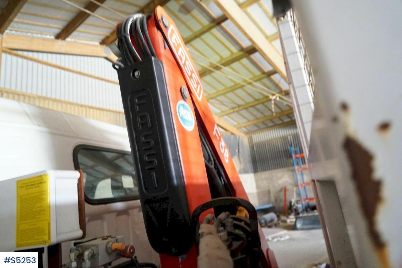 Kravas auto ar manipulatoru Crane truck with flat Mitsubishi Canter 7C15: foto 9