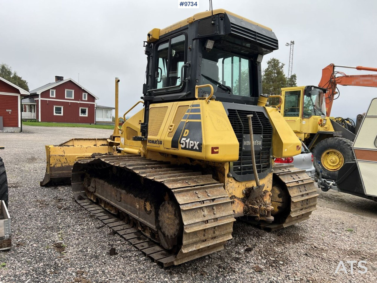 Crawler bulldoozer KOMATSU D51PX-22 - Buldozers: foto 4 Crawler bulldoozer KOMATSU D51PX-22 - Buldozers: foto 4