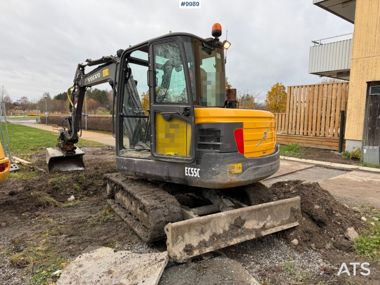 Crawler excavator Volvo EC55C with tiltrotator and buckets - Kāpurķēžu ekskavators: foto 4 Crawler excavator Volvo EC55C with tiltrotator and buckets - Kāpurķēžu ekskavators: foto 4