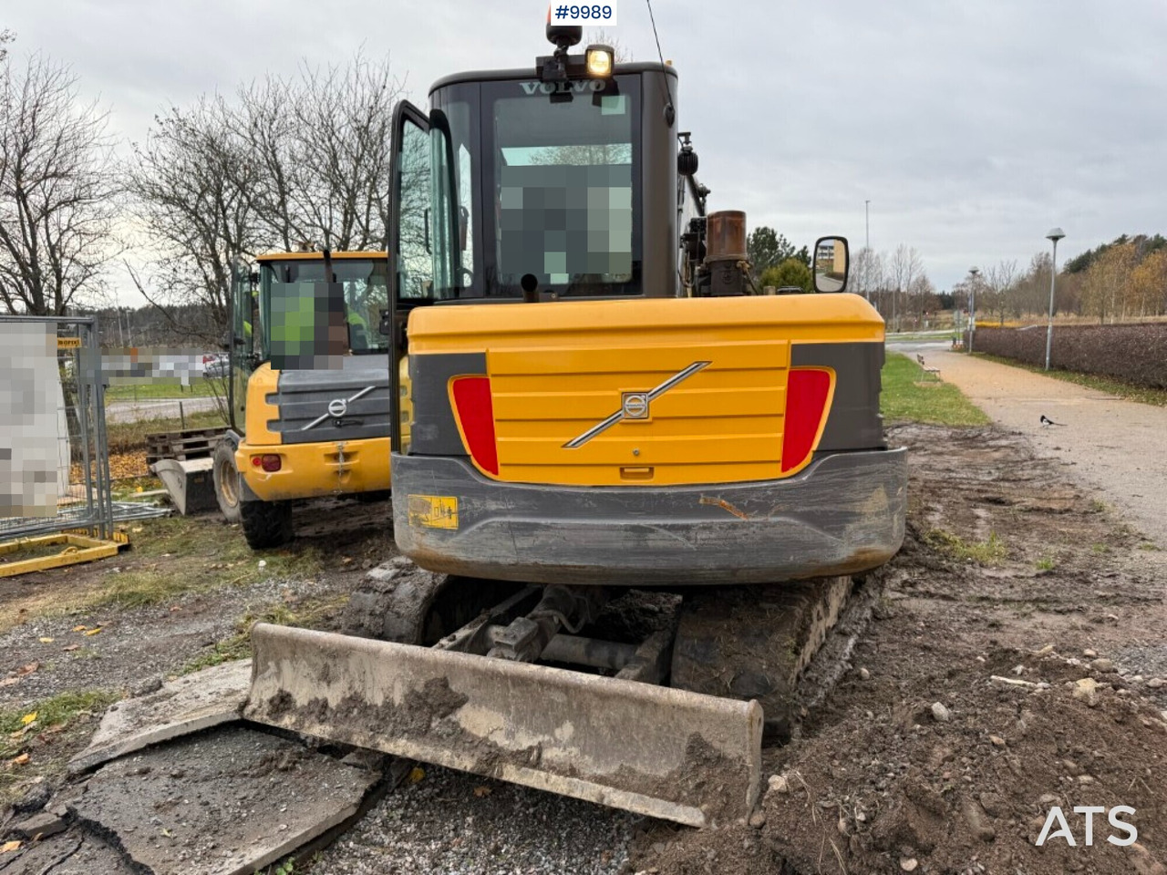 Crawler excavator Volvo EC55C with tiltrotator and buckets - Kāpurķēžu ekskavators: foto 3 Crawler excavator Volvo EC55C with tiltrotator and buckets - Kāpurķēžu ekskavators: foto 3