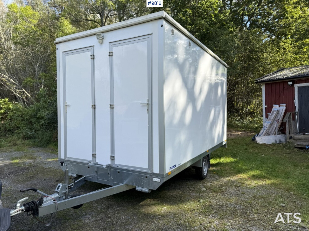 Crew trailer TIKI OP420-RB - Celtniecības konteiners, Piekabe: foto 3 Crew trailer TIKI OP420-RB - Celtniecības konteiners, Piekabe: foto 3