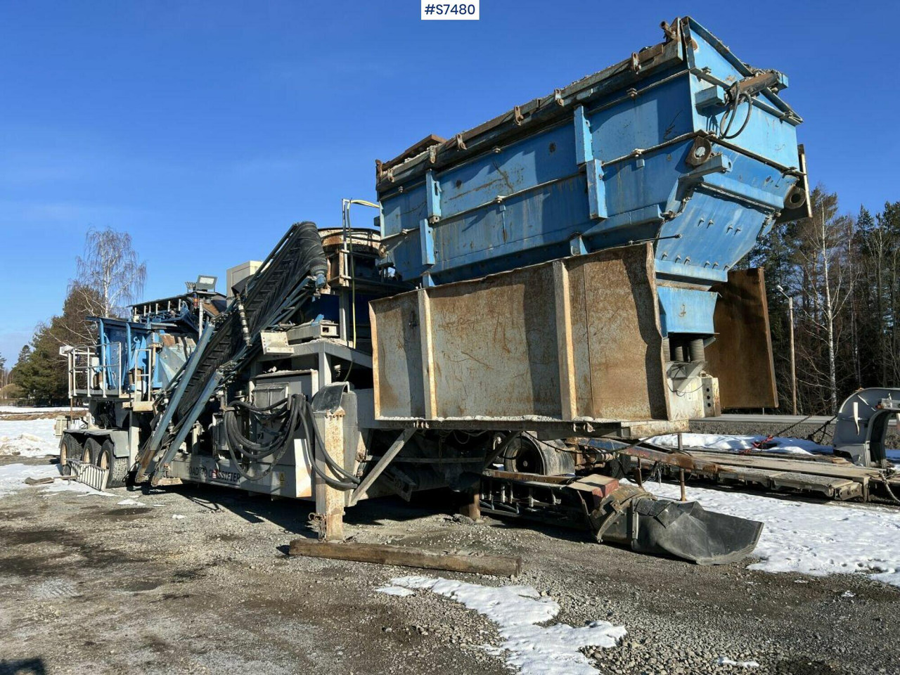 Crushing Plant Sandvik RC3800 and Screener FC318 - Drupinātājs: foto 1 Crushing Plant Sandvik RC3800 and Screener FC318 - Drupinātājs: foto 1