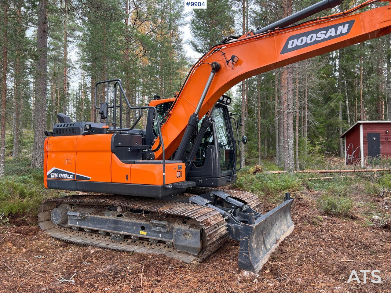 Doosan DX140LC-7 Excavator with rotor and equipments - Kāpurķēžu ekskavators: foto 4 Doosan DX140LC-7 Excavator with rotor and equipments - Kāpurķēžu ekskavators: foto 4