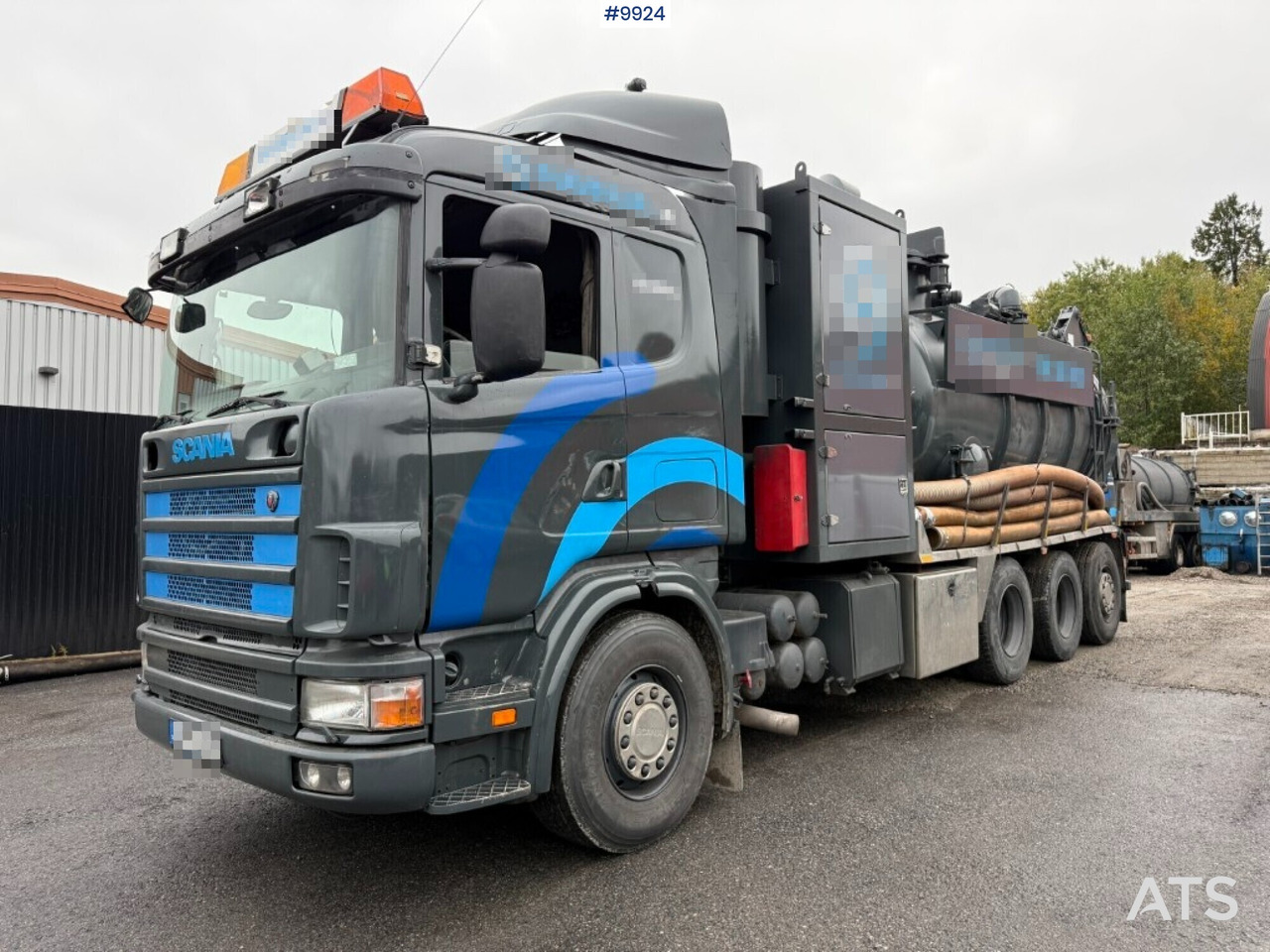 Dry vacuum loader Scania R114 8x4 - Asenizācijas mašīna: foto 3 Dry vacuum loader Scania R114 8x4 - Asenizācijas mašīna: foto 3