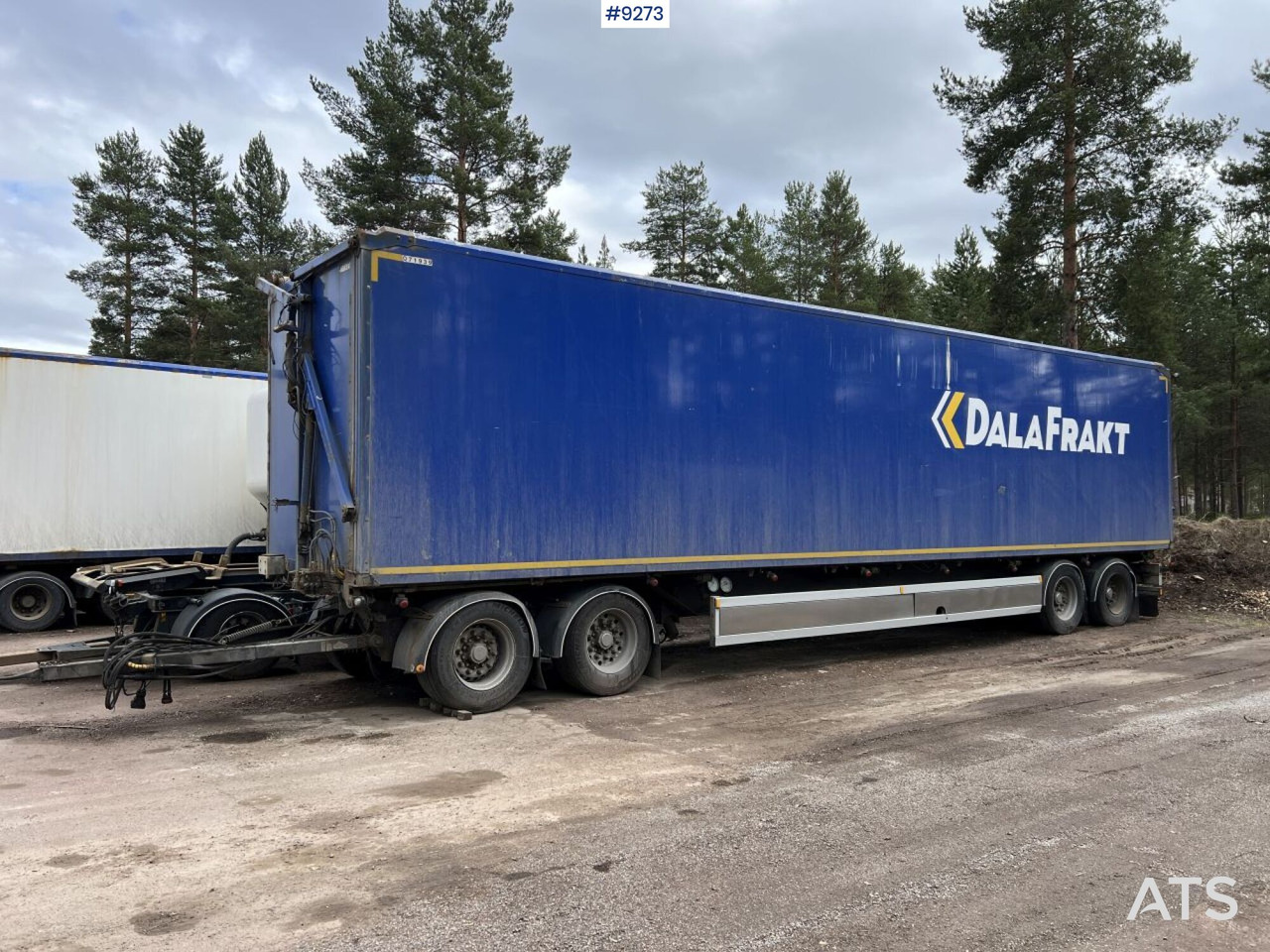 EKSJÖVAGNEN FS 18-18 CHIPPER TRAILER - Piekabe slēgtā virsbūve: foto 1 EKSJÖVAGNEN FS 18-18 CHIPPER TRAILER - Piekabe slēgtā virsbūve: foto 1