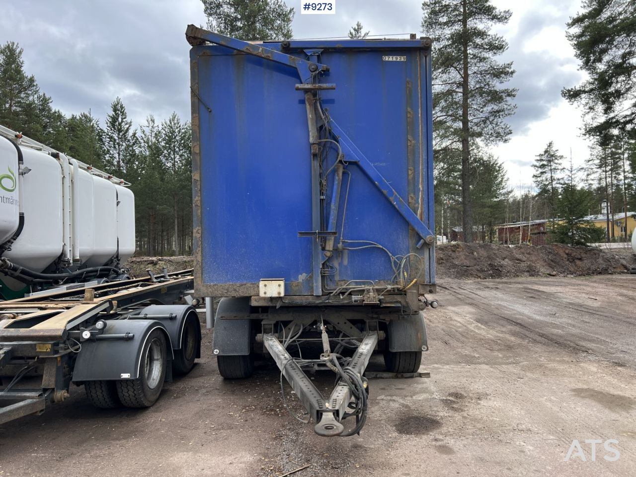 EKSJÖVAGNEN FS 18-18 CHIPPER TRAILER - Piekabe slēgtā virsbūve: foto 3 EKSJÖVAGNEN FS 18-18 CHIPPER TRAILER - Piekabe slēgtā virsbūve: foto 3