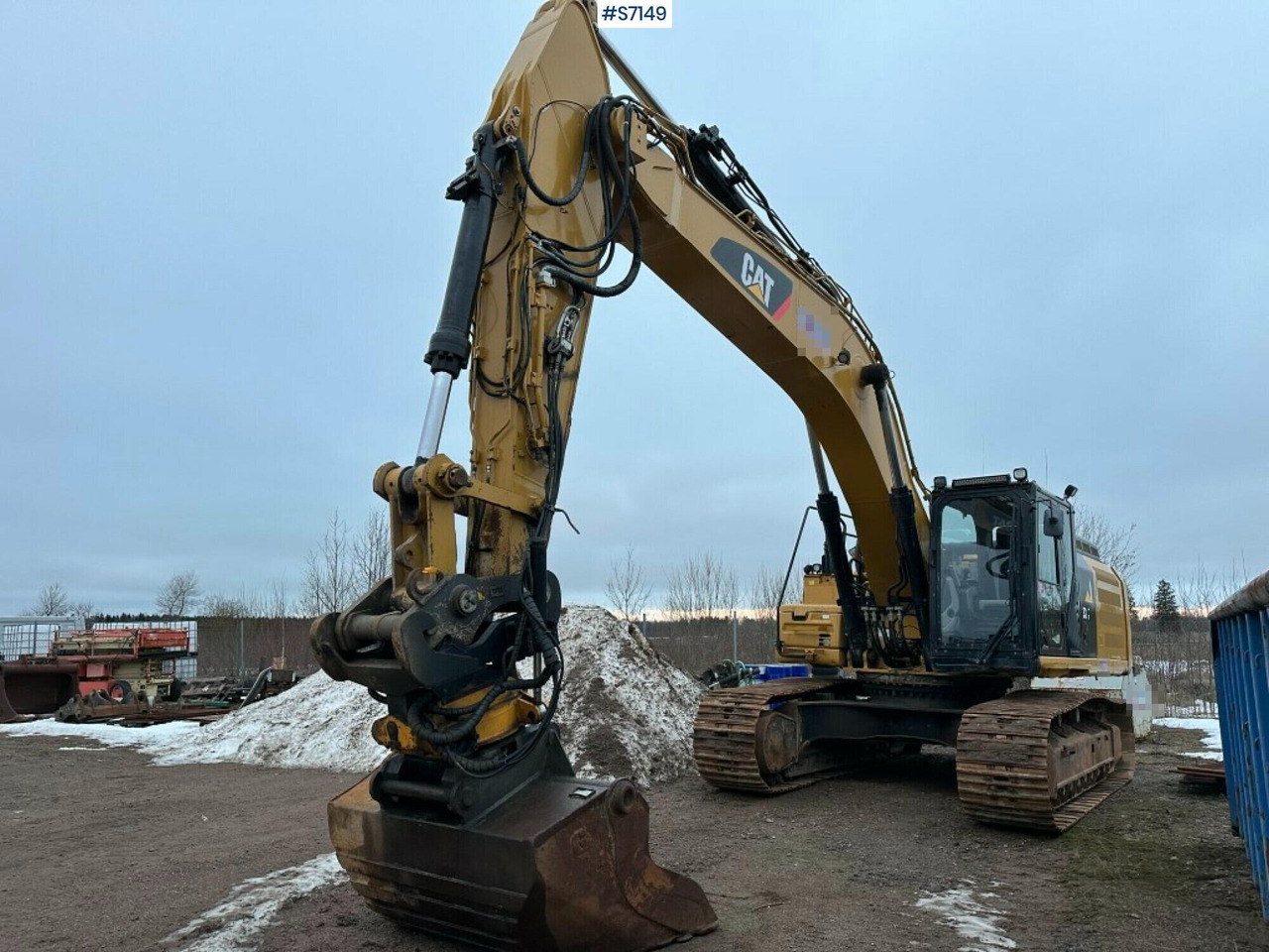 Excavator Cat 336F LXE with rotor - Ekskavators: foto 2 Excavator Cat 336F LXE with rotor - Ekskavators: foto 2
