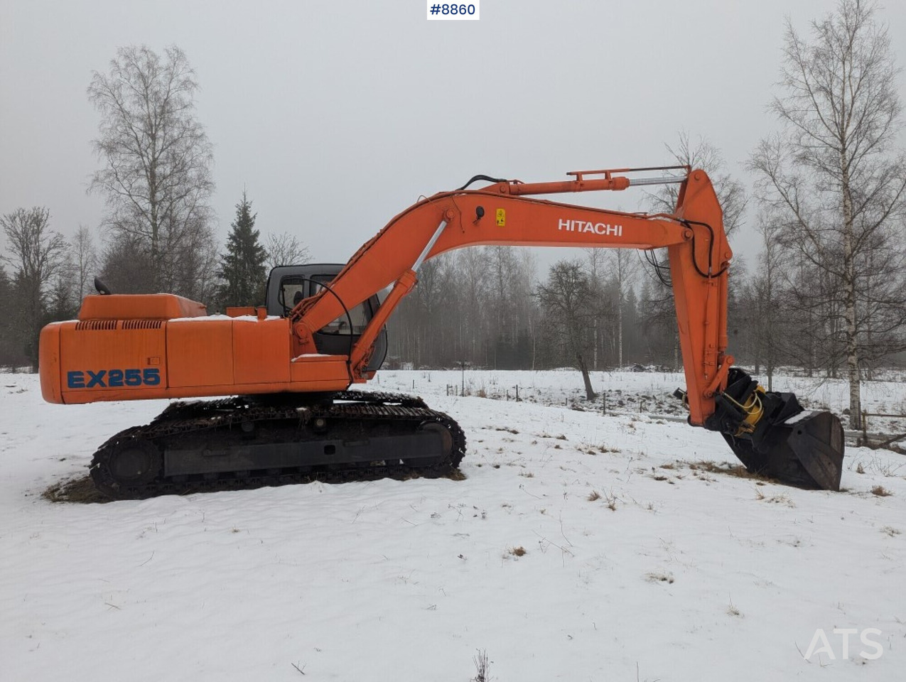 Excavator Fiat Hitachi EX255 with tiltrotator and grading bucket (SEE VIDEO) - Kāpurķēžu ekskavators: foto 3 Excavator Fiat Hitachi EX255 with tiltrotator and grading bucket (SEE VIDEO) - Kāpurķēžu ekskavators: foto 3
