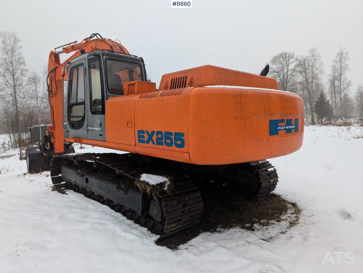 Excavator Fiat Hitachi EX255 with tiltrotator and grading bucket (SEE VIDEO) - Kāpurķēžu ekskavators: foto 2 Excavator Fiat Hitachi EX255 with tiltrotator and grading bucket (SEE VIDEO) - Kāpurķēžu ekskavators: foto 2