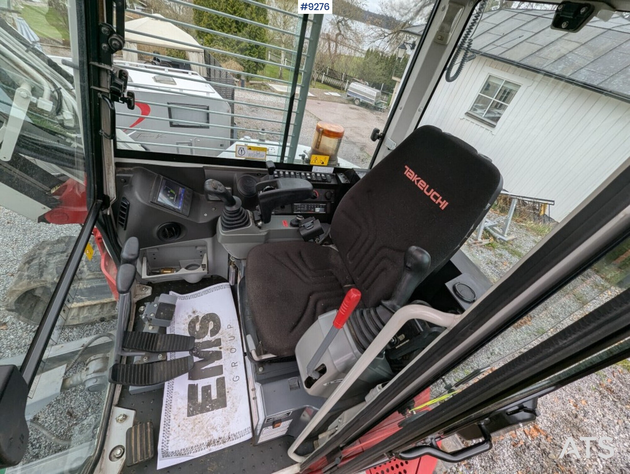 Excavator Takeuchi TB280FR (See Video) - Kāpurķēžu ekskavators: foto 5 Excavator Takeuchi TB280FR (See Video) - Kāpurķēžu ekskavators: foto 5
