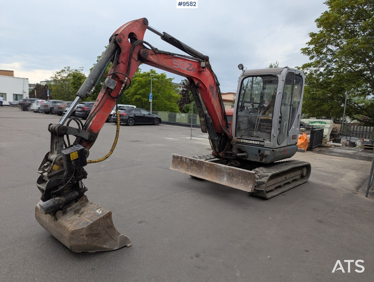 Excavator Wacker Neuson 50Z3 RD (SEE VIDEO) - Mini-ekskavators: foto 1 Excavator Wacker Neuson 50Z3 RD (SEE VIDEO) - Mini-ekskavators: foto 1