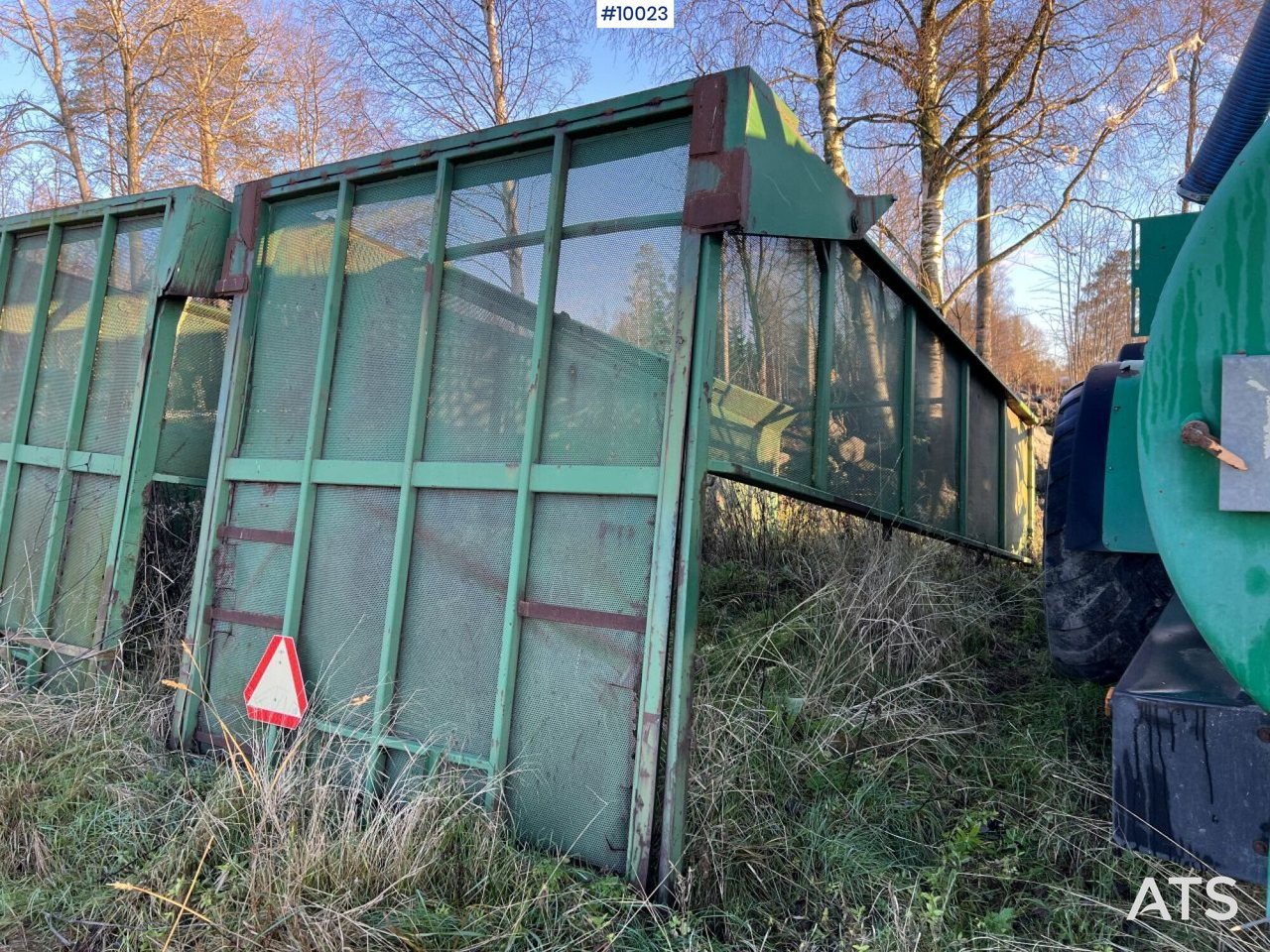 Green waste cassette for KMA tipper trailer - Platformas virsbūve: foto 5 Green waste cassette for KMA tipper trailer - Platformas virsbūve: foto 5