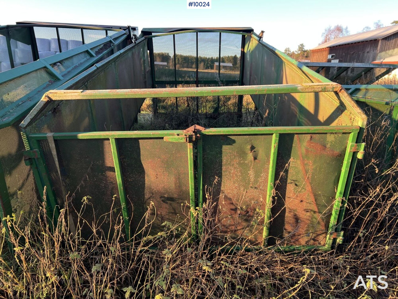 Green waste cassette for KMA tipper wagon - Platformas virsbūve: foto 1 Green waste cassette for KMA tipper wagon - Platformas virsbūve: foto 1