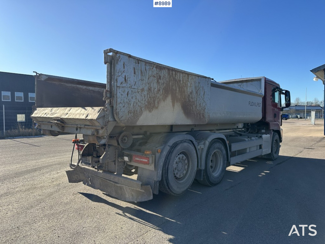 Hook lift MAN TGS 28.430 X2-4 BL with bed - SEE VIDEO - Pacēlājs ar āķi: foto 2 Hook lift MAN TGS 28.430 X2-4 BL with bed - SEE VIDEO - Pacēlājs ar āķi: foto 2