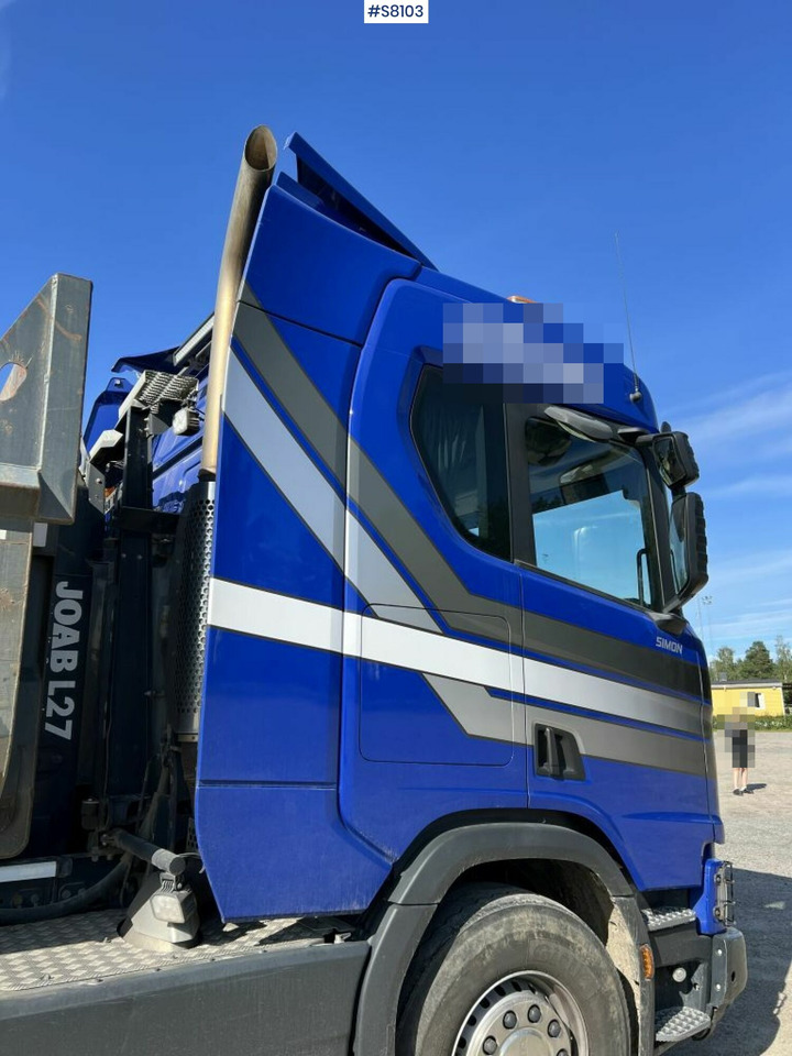 Pacēlājs ar āķi Hook truck, Scania R580, Joab L27 Hook: foto 20