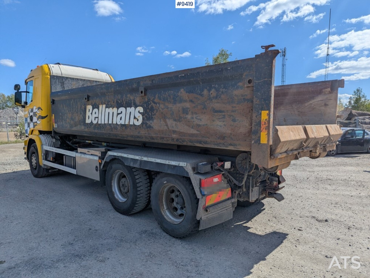Hooklift Truck Scania R520 6x2 with flatbed - Pacēlājs ar āķi: foto 3 Hooklift Truck Scania R520 6x2 with flatbed - Pacēlājs ar āķi: foto 3