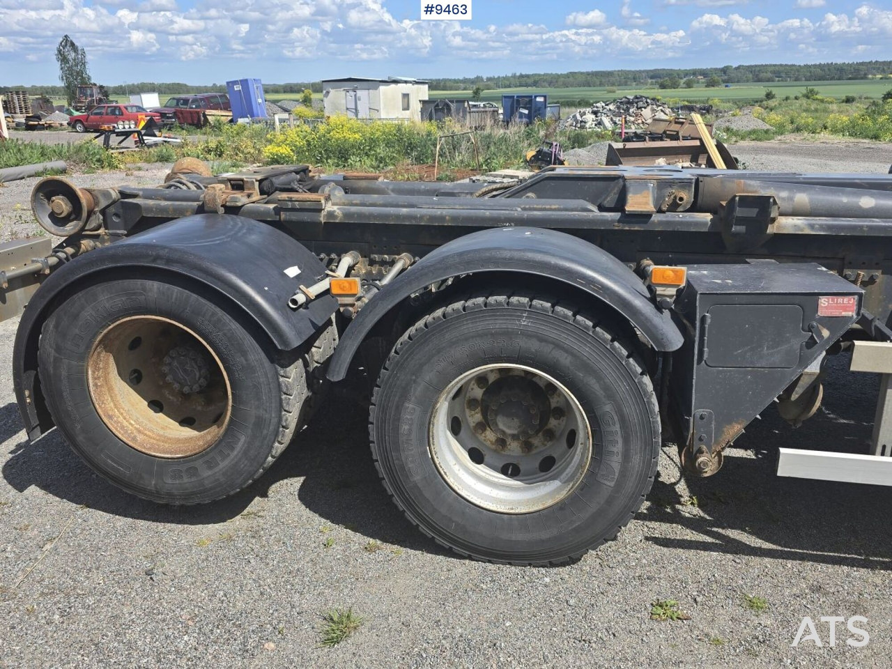 Pacēlājs ar āķi Hooklift Volvo FH12 6x2 (SEE VIDEO): foto 9