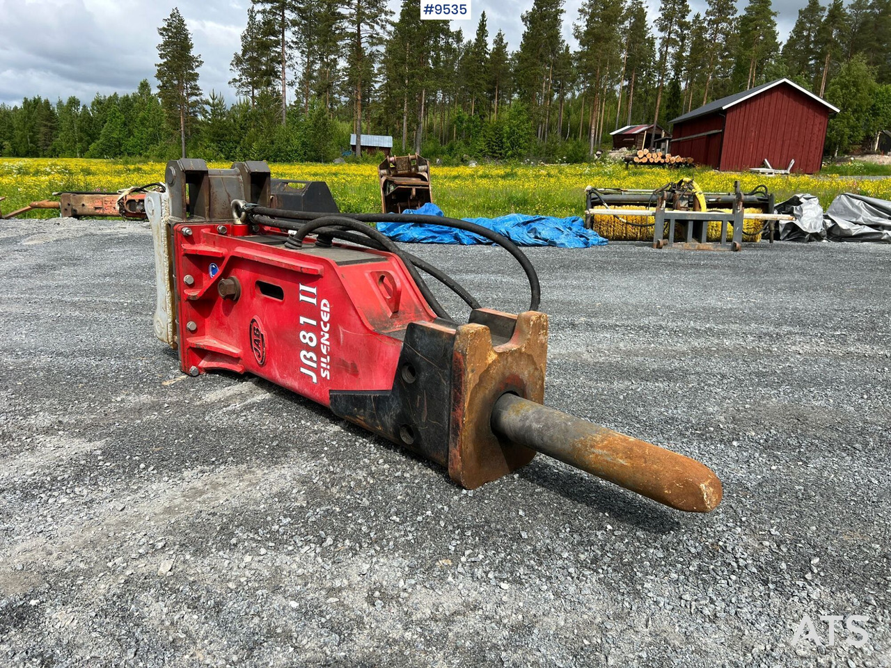 JAB JB81 Hydraulic hammer S70 - Hidrauliskais āmurs - Celtniecības tehnika: foto 2 JAB JB81 Hydraulic hammer S70 - Hidrauliskais āmurs - Celtniecības tehnika: foto 2