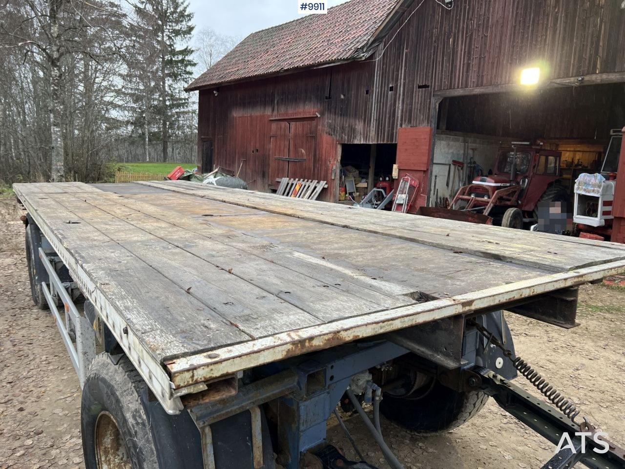 KRONE AZW 20E Container trailer with interchangeable body - Bortu piekabe/ Platforma: foto 4 KRONE AZW 20E Container trailer with interchangeable body - Bortu piekabe/ Platforma: foto 4