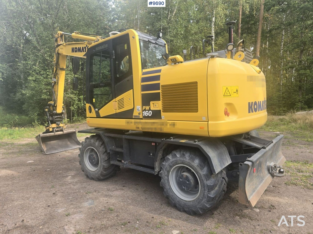 Komatsu PW160-11 with machine control - Riteņu ekskavators: foto 3 Komatsu PW160-11 with machine control - Riteņu ekskavators: foto 3