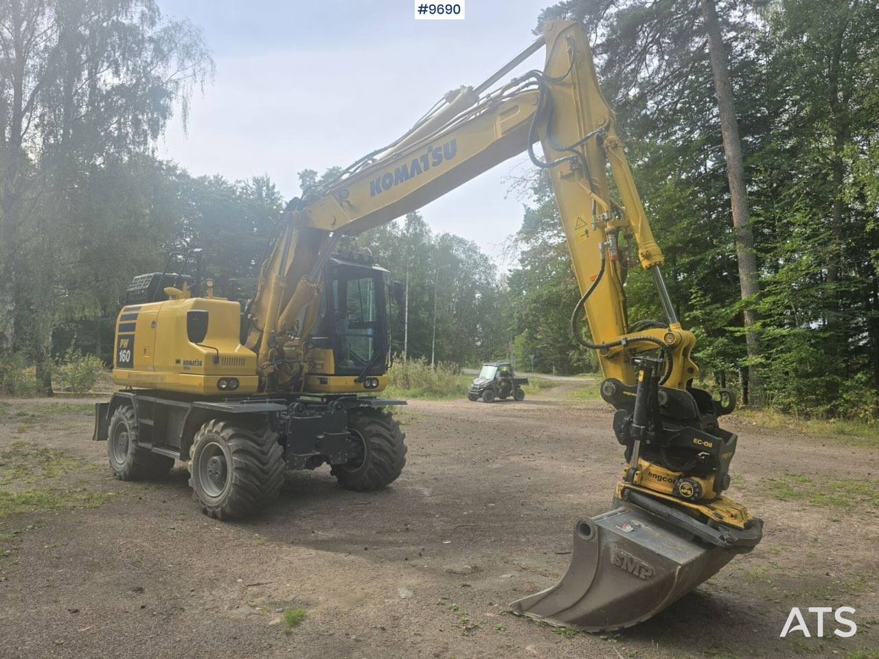 Komatsu PW160-11 with machine control - Riteņu ekskavators: foto 2 Komatsu PW160-11 with machine control - Riteņu ekskavators: foto 2