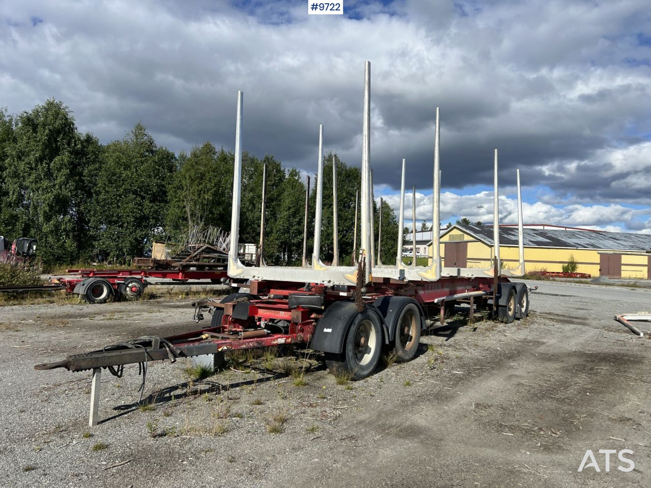 LEFAB V4 100 Timber trailer - Kokvedēja piekabe: foto 1 LEFAB V4 100 Timber trailer - Kokvedēja piekabe: foto 1