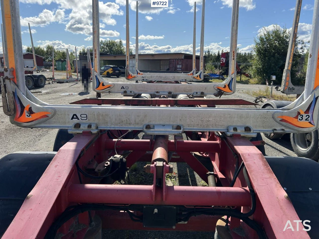 LEFAB V4 100 Timber trailer - Kokvedēja piekabe: foto 5 LEFAB V4 100 Timber trailer - Kokvedēja piekabe: foto 5