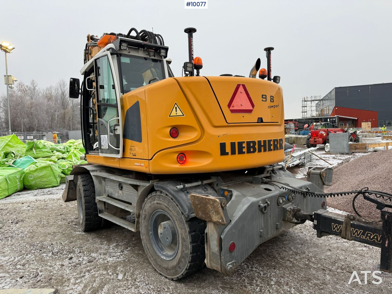 LIEBHERR A918 Compact Wheeled excavator - Riteņu ekskavators: foto 5 LIEBHERR A918 Compact Wheeled excavator - Riteņu ekskavators: foto 5