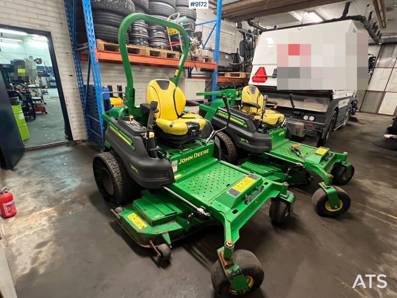 Lawn Mower - John Deere Z997R - Zāles pļāvējs: foto 2 Lawn Mower - John Deere Z997R - Zāles pļāvējs: foto 2