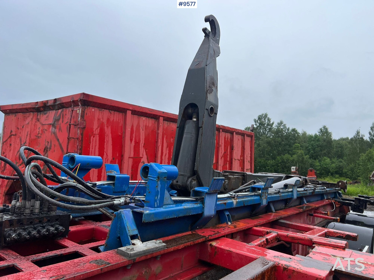 Link trailer PARATOR with swap body - Būvgružu konteineru/ Pacēlāji ar āķi sistēma, Piekabe: foto 2 Link trailer PARATOR with swap body - Būvgružu konteineru/ Pacēlāji ar āķi sistēma, Piekabe: foto 2