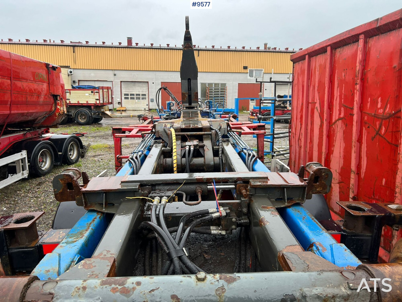 Link trailer PARATOR with swap body - Būvgružu konteineru/ Pacēlāji ar āķi sistēma, Piekabe: foto 5 Link trailer PARATOR with swap body - Būvgružu konteineru/ Pacēlāji ar āķi sistēma, Piekabe: foto 5